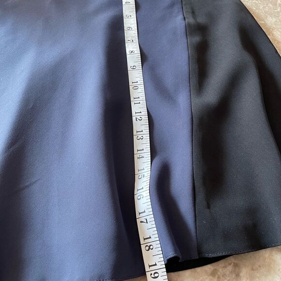 t Tahari colour block black skater skirt size 8 - Picture 5 of 8